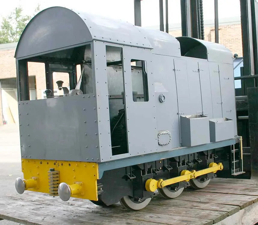 7 1/4 inch gauge part-built petrol-hydraulic shunter