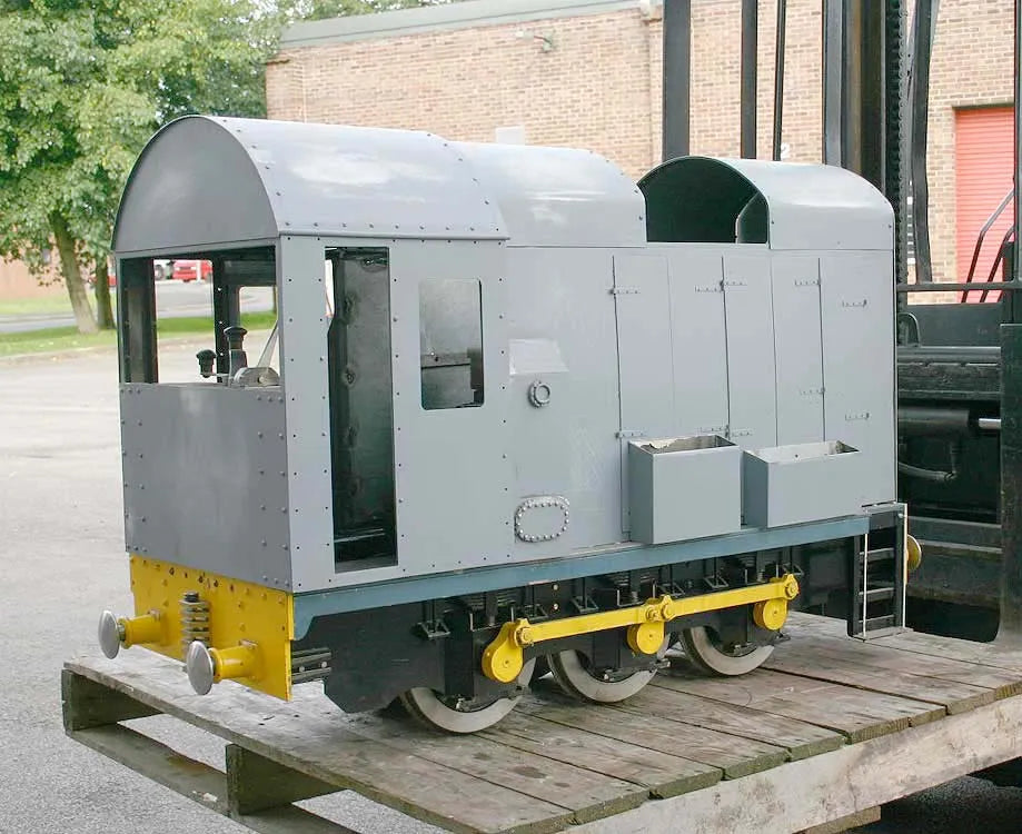 7 1/4 inch gauge part-built petrol-hydraulic shunter