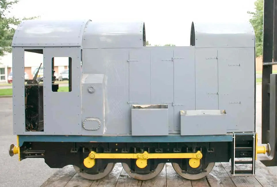 7 1/4 inch gauge part-built petrol-hydraulic shunter