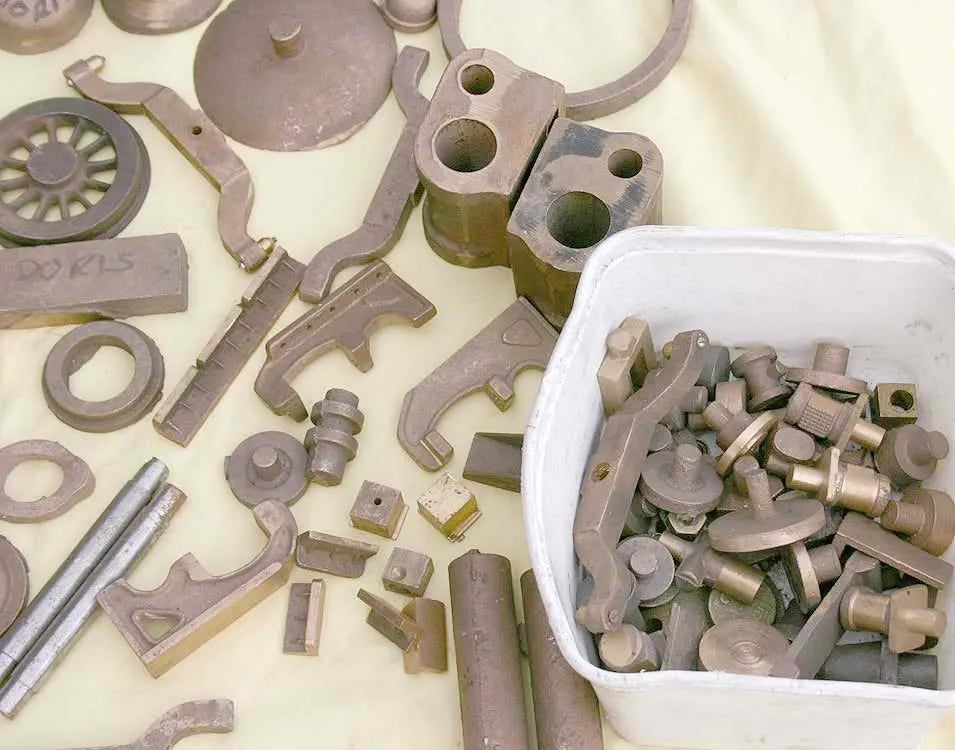Part-built 3 1/2 inch gauge Black 5 with castings