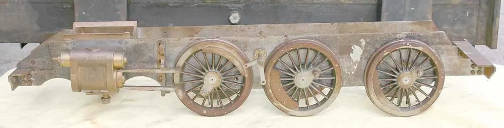 Part-built 3 1/2 inch gauge Black 5 with castings