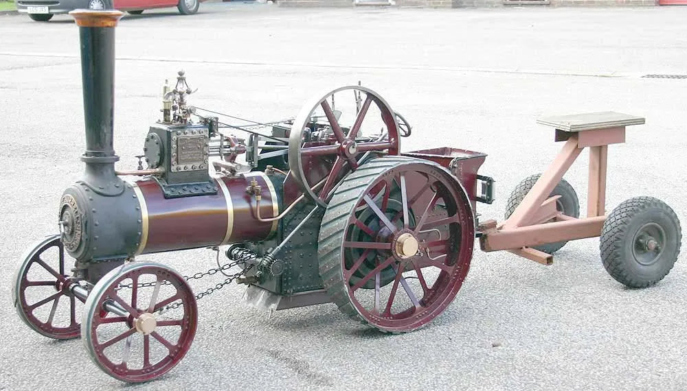 3 inch scale Burrell traction engine