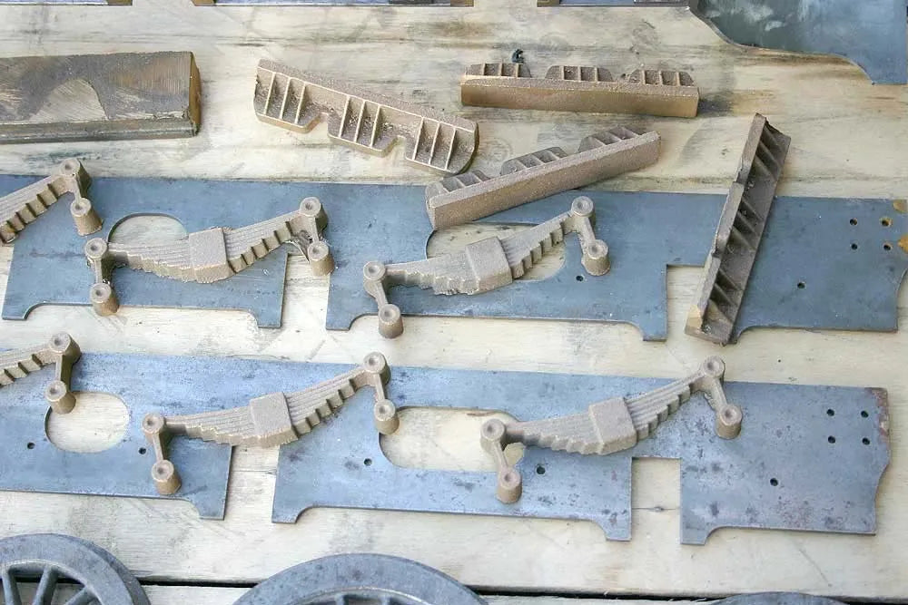 Set Bantam Cock castings