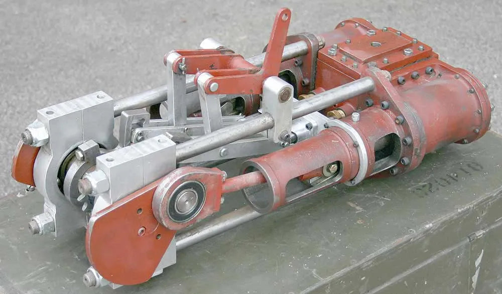 Steam car engine