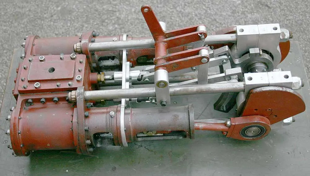 Steam car engine