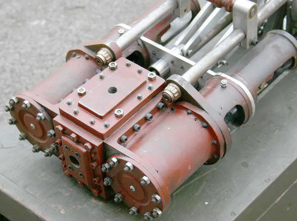Steam car engine