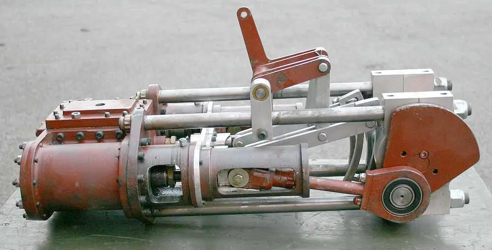 Steam car engine