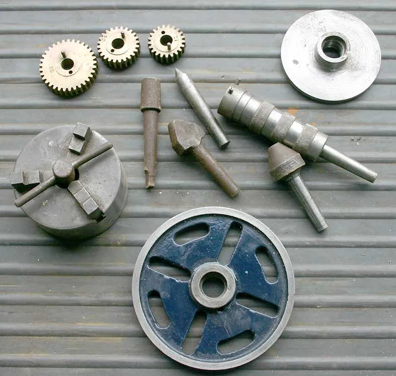 "Exe" treadle lathe