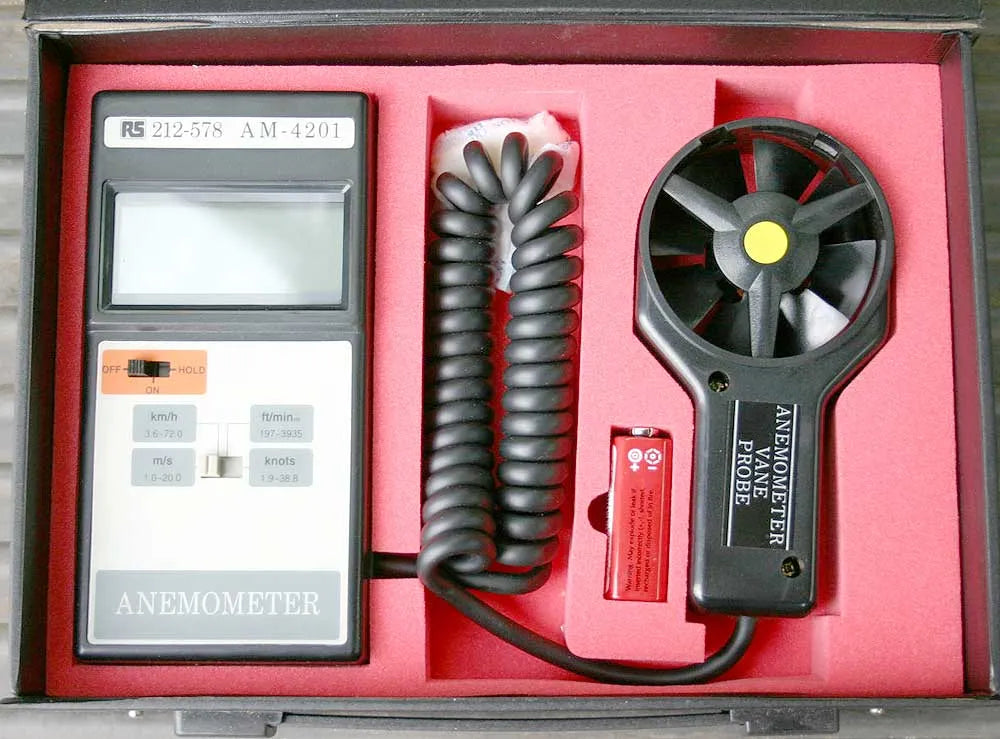 Digital anemometer