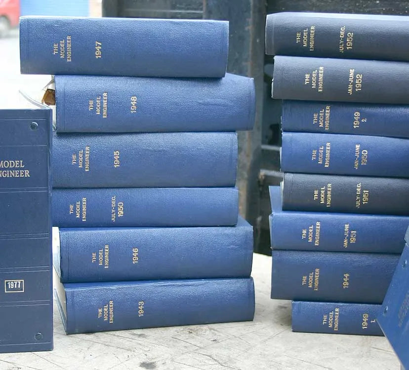 Twenty-three bound volumes "Model Engineer"