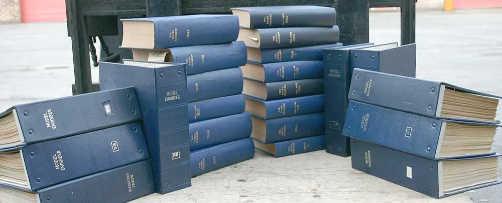 Twenty-three bound volumes "Model Engineer"