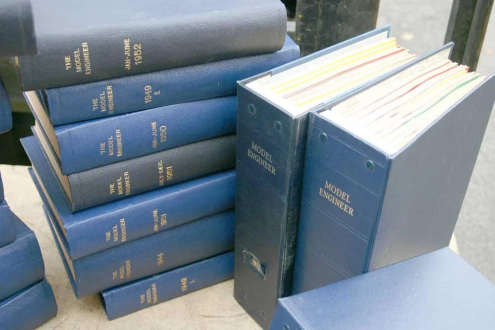 Twenty-three bound volumes "Model Engineer"