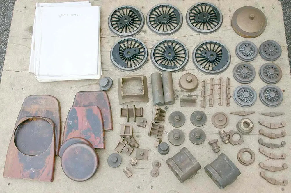 Part-built 3 1/2 inch gauge Britannia