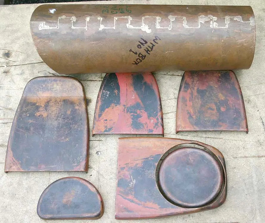 Part-built 3 1/2 inch gauge Britannia
