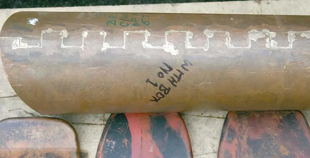 Part-built 3 1/2 inch gauge Britannia