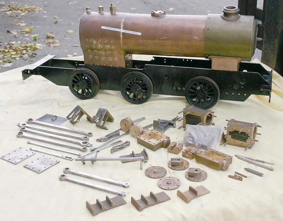 Part-built Bassett-Lowke 0-6-0