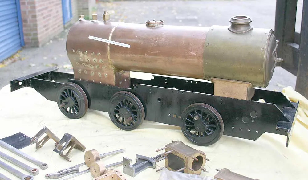 Part-built Bassett-Lowke 0-6-0