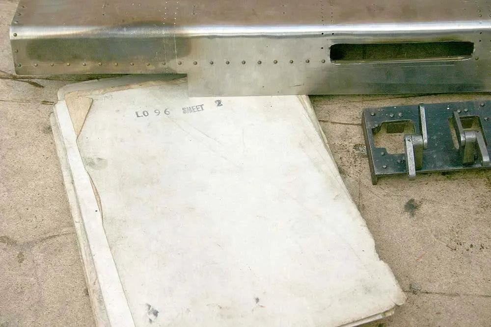 Part-built rolling chassis and castings for 5 inch gauge "Pansy"
