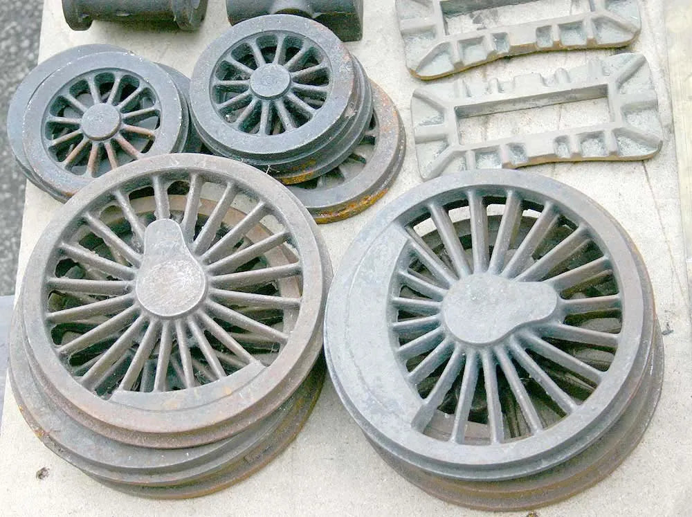 Frames and castings for 5 inch gauge "King John"