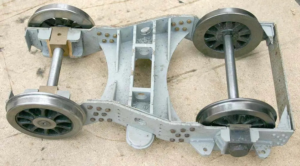 Frames and castings for 5 inch gauge "King John"