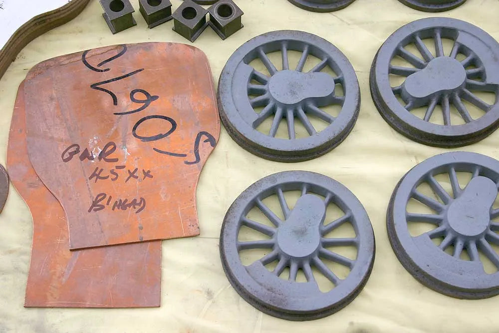 Castings and boiler material for 5 inch gauge "Firefly"