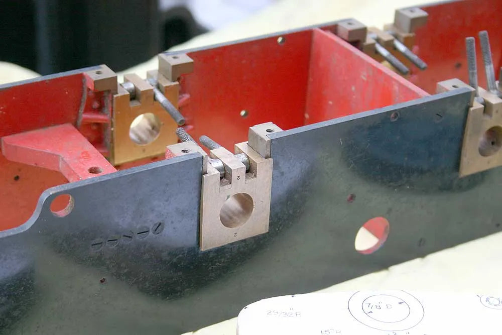 Castings and boiler material for 5 inch gauge "Firefly"