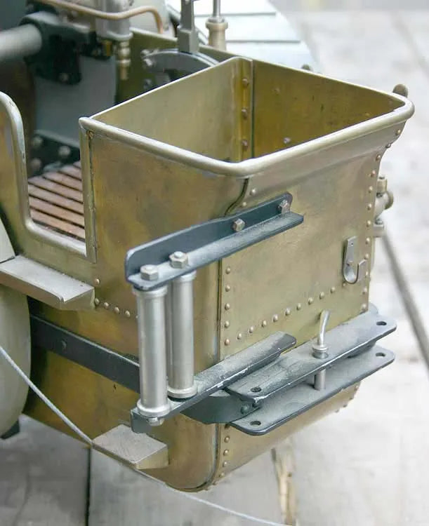 Part-built 1 1/2 inch scale Allchin, tender, box parts
