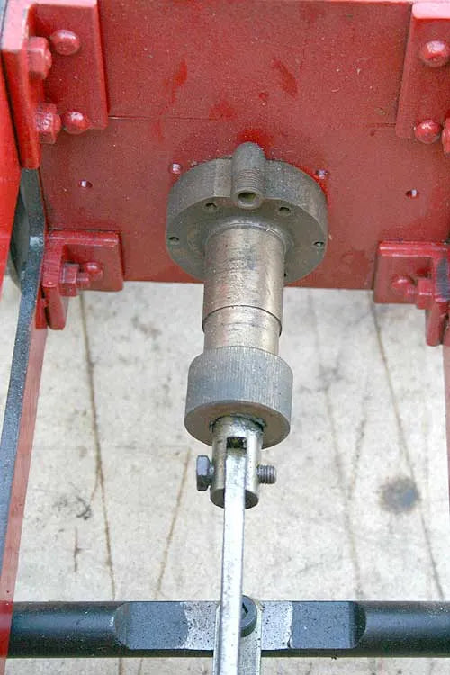 7 1/4 inch gauge 0-4-0 saddle tank, dismantled