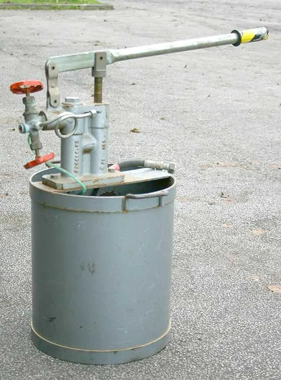 Boiler test pump