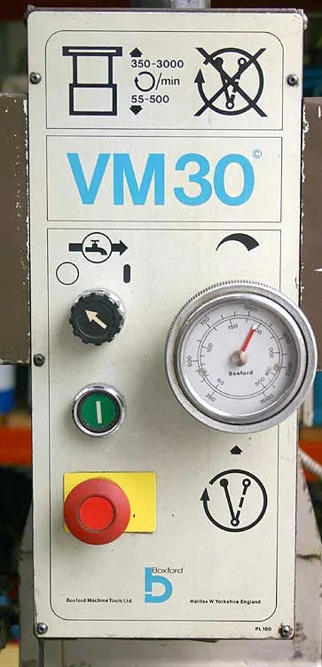 Boxford VM30 milling machine