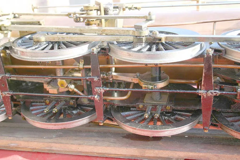 Part-built 3 1/2 inch gauge Britannia with boiler