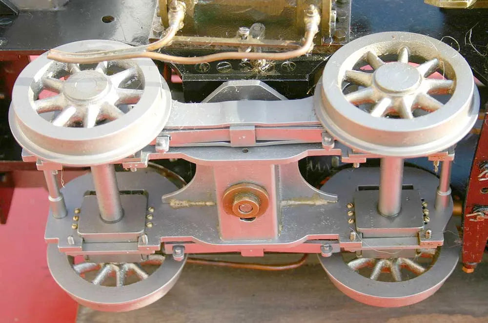 Part-built 3 1/2 inch gauge Britannia with boiler