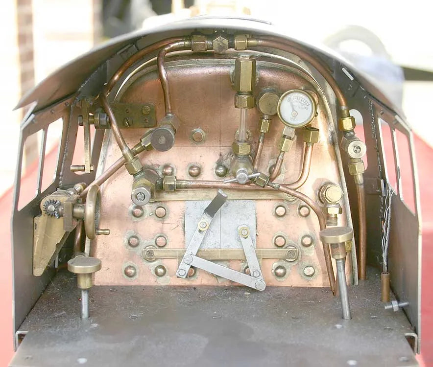 Part-built 3 1/2 inch gauge Britannia with boiler