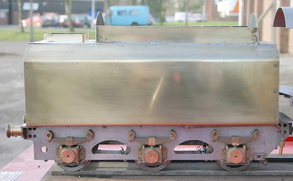 Part-built 3 1/2 inch gauge Britannia with boiler
