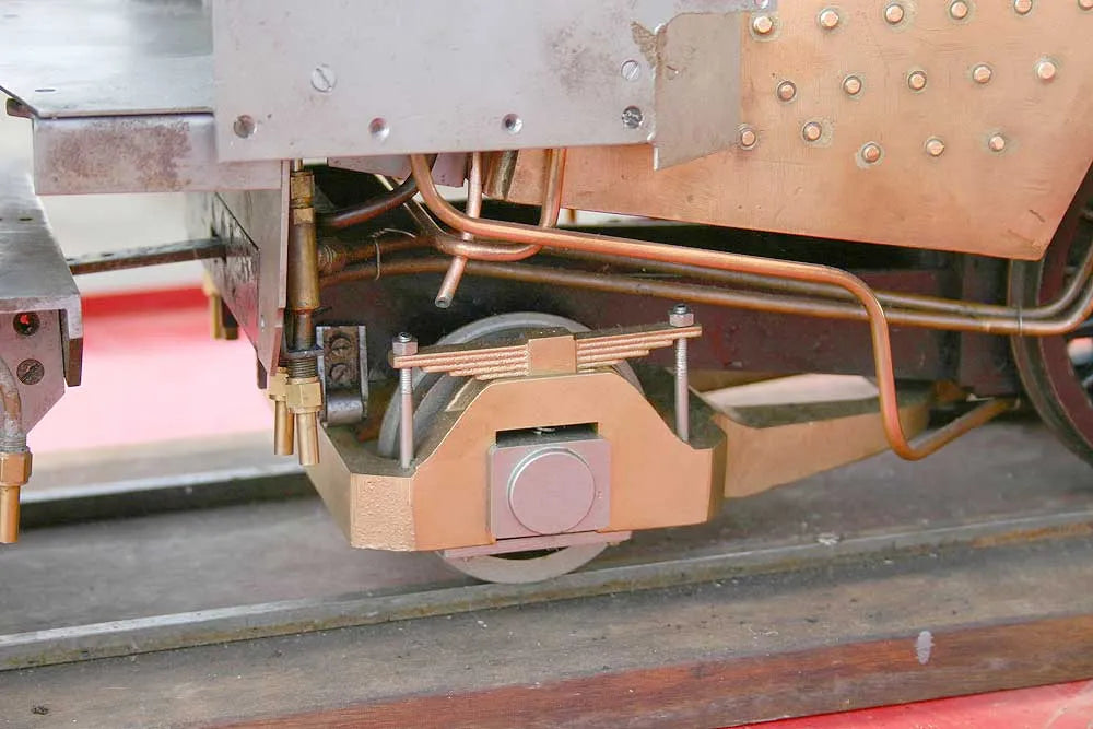 Part-built 3 1/2 inch gauge Britannia with boiler