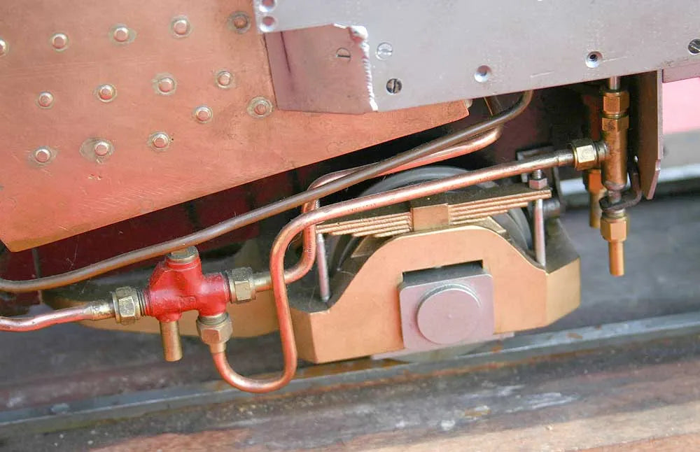 Part-built 3 1/2 inch gauge Britannia with boiler