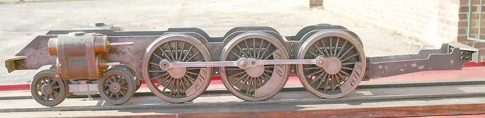 Part-built 3 1/2 inch gauge Britannia