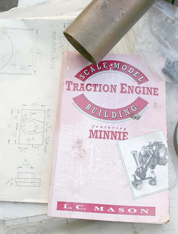 Part-built 1 inch scale Minnie traction engine
