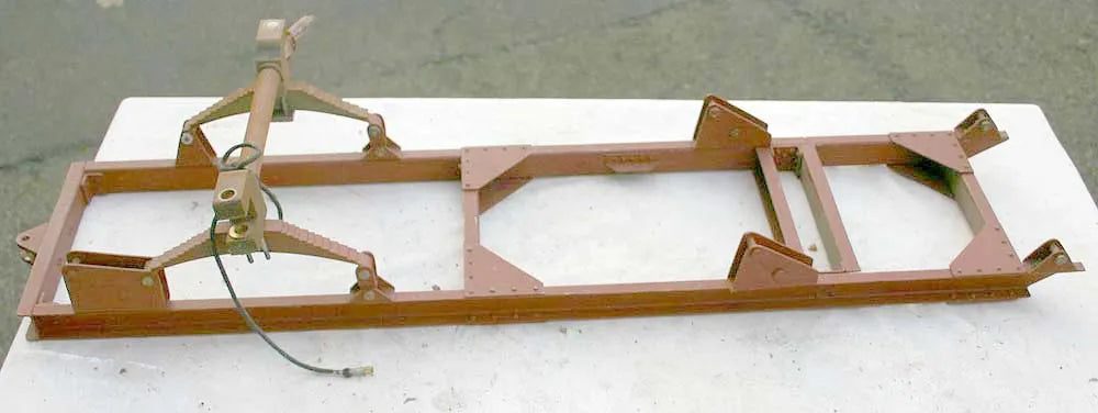 Part-built Clayton steam wagon