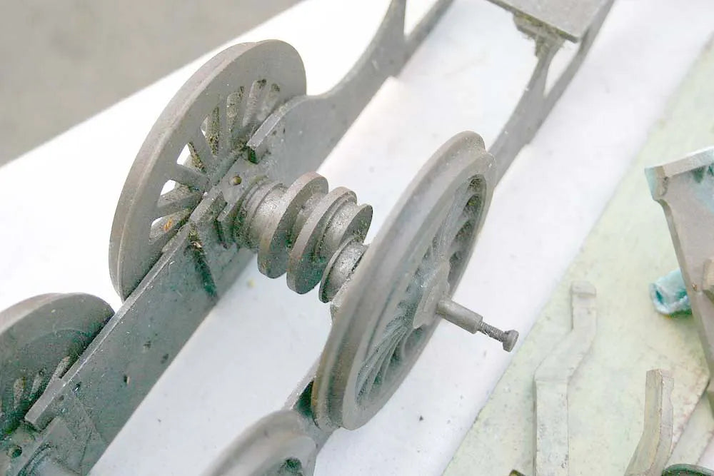 Miscellaneous parts, Tich, frames, wheels etc