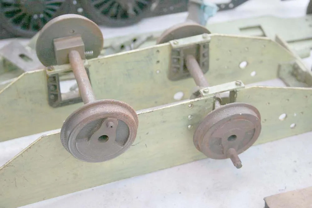Miscellaneous parts, Tich, frames, wheels etc