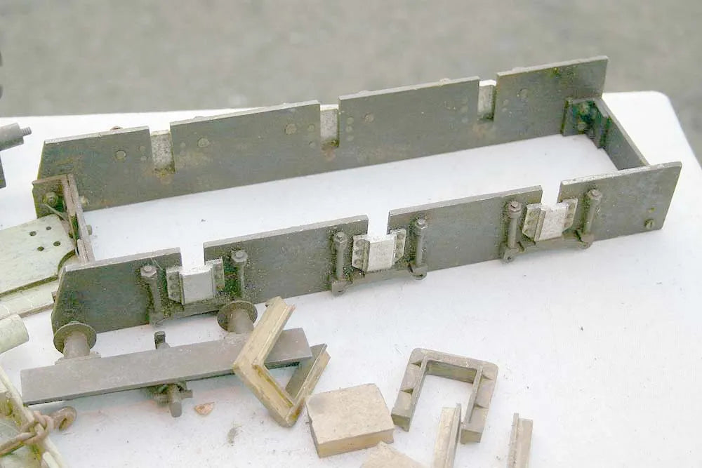 Miscellaneous parts, Tich, frames, wheels etc