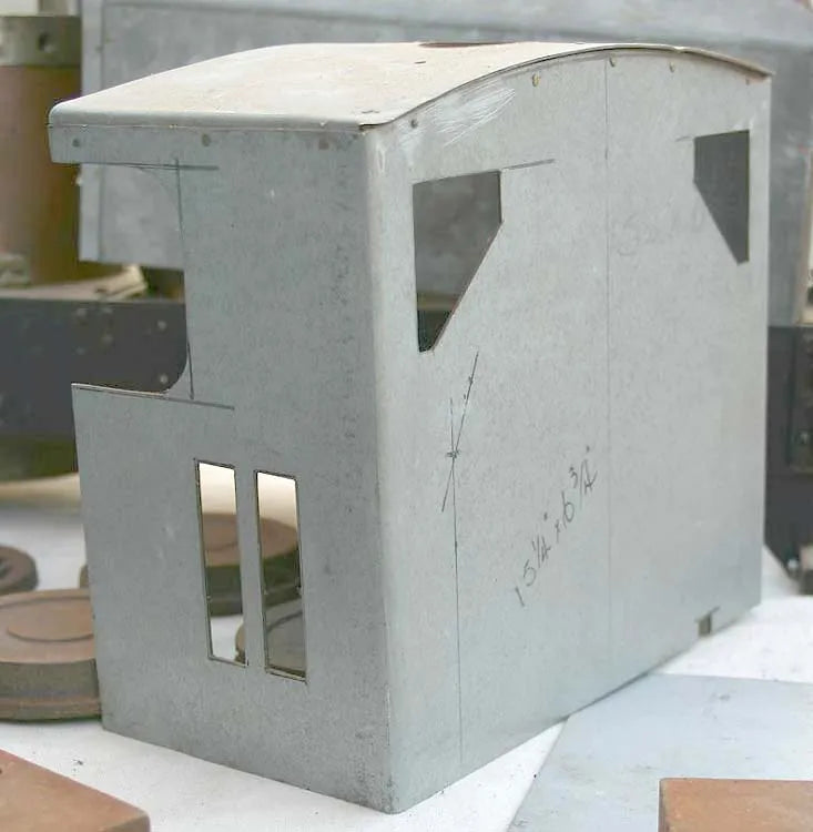 Part-built 5 inch gauge Sentinel locomotive