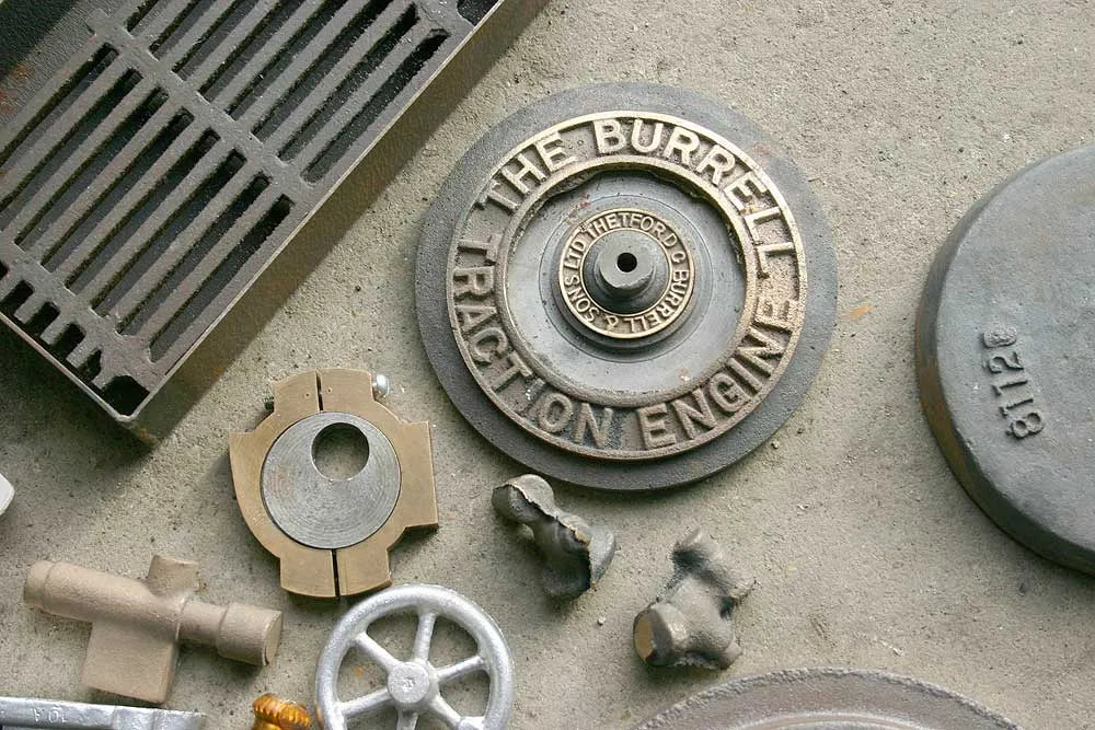 Part-built 3 inch scale Burrell