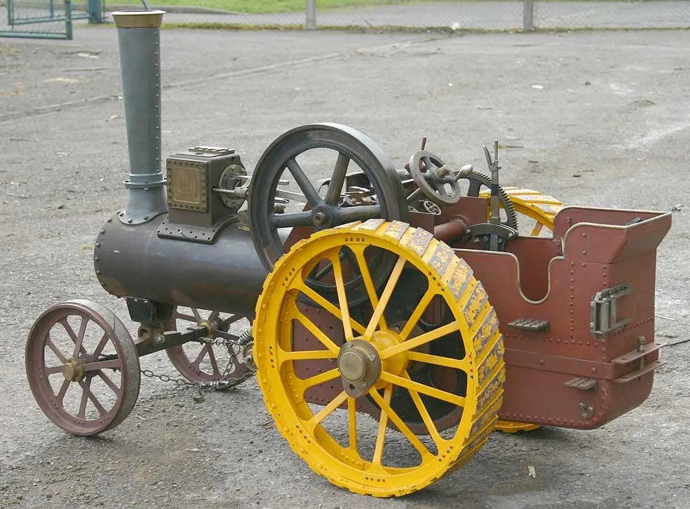 Part-built 3 inch scale Burrell