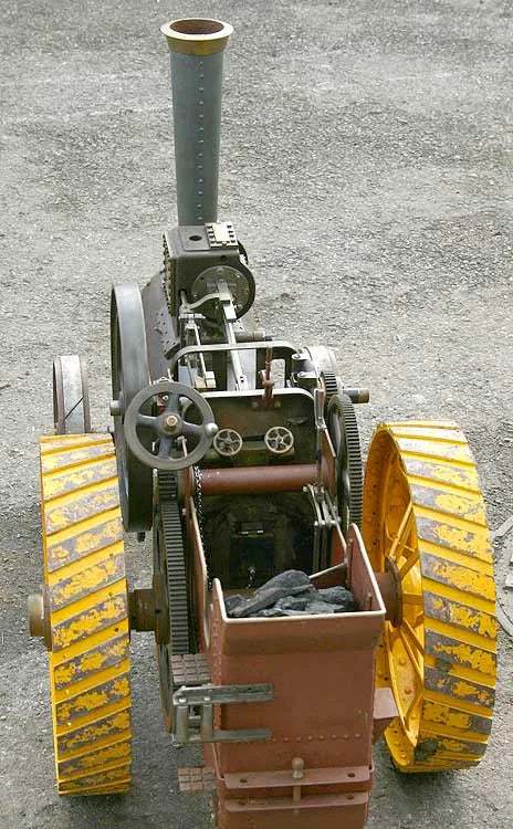 Part-built 3 inch scale Burrell