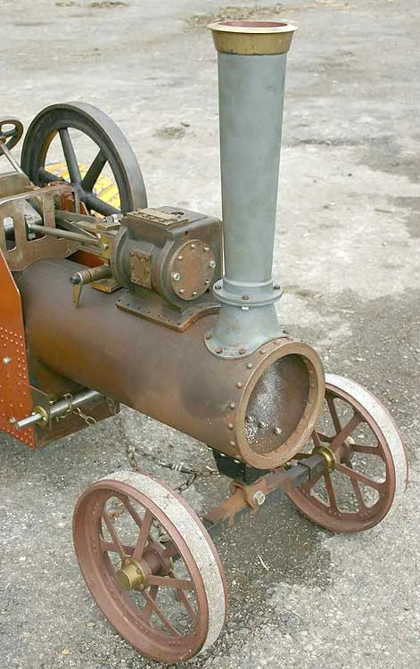 Part-built 3 inch scale Burrell