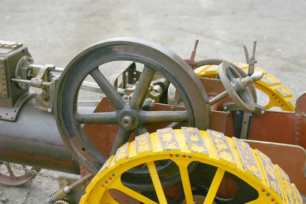 Part-built 3 inch scale Burrell
