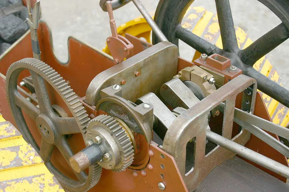 Part-built 3 inch scale Burrell