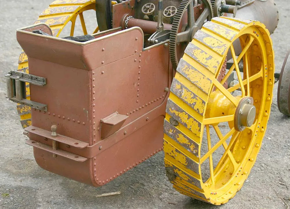 Part-built 3 inch scale Burrell